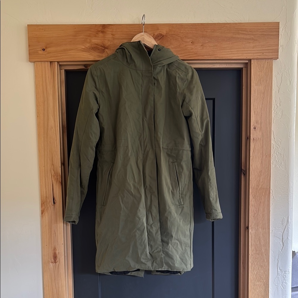 Women’s Green Hooded Jacket